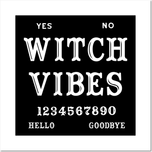 Wicca Witchcraft Ouija Board Witch Vibes Posters and Art